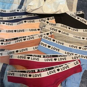 Source Unknown Women's Panties - Love Waistband Collection